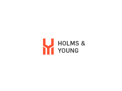 Holms And Young artission brand creative h hy icon illustration logo maria mark vector y