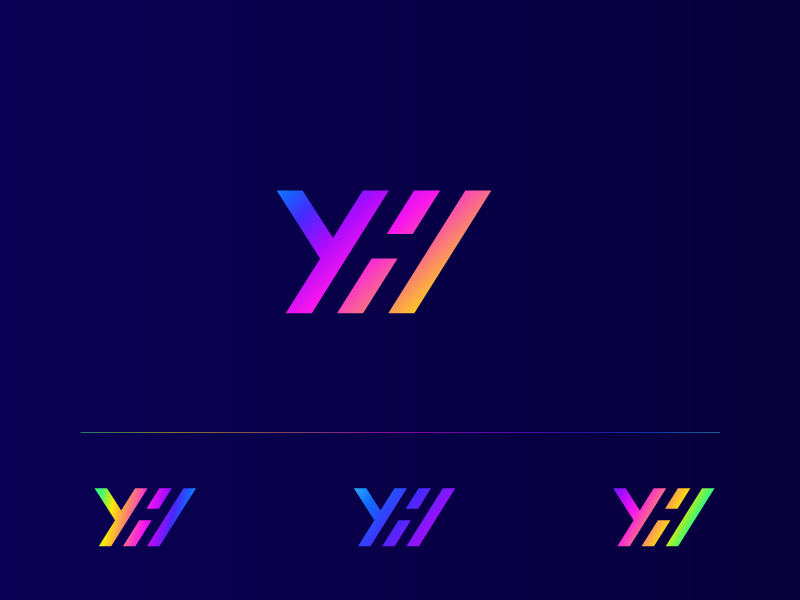 YH monogram by Sumesh | Logo Designer on Dribbble