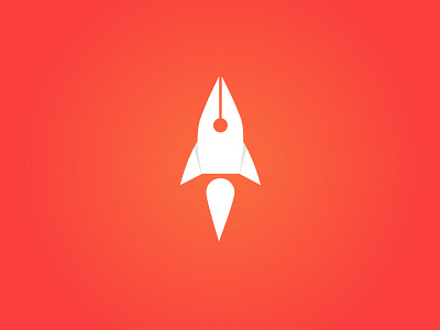 Space Writer brandhalos content feather galaxy identity illustration logo mark pen rocket space writer