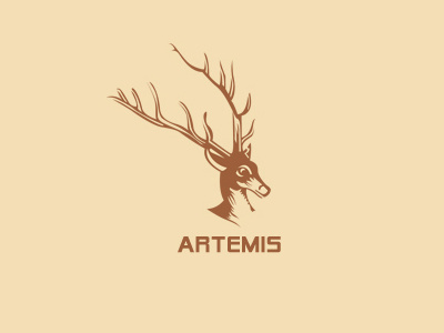 Artemis artemis artission branding deer logo palattecorner sumesh
