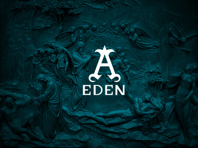 Eden a logo artission eden evil logo god logo letter a logo palattecorner sumesh typography