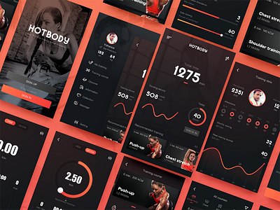 Fit App Hotbody Redesign