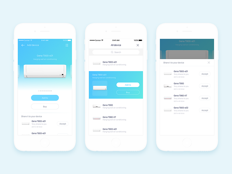 Intelligent Air Conditioning Add by Suman on Dribbble