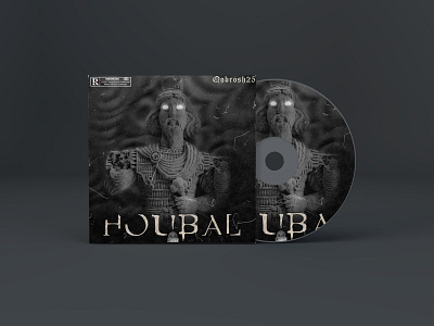 ''HOUBAL GOD'' COVER ART DESIGN animation graphic design mockup3d photoshop