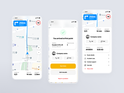 Delivery iOS App Navigation UX UI