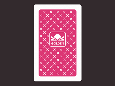 GOLDEN Playing Card