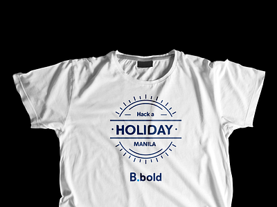 Hack a holiday : Manila edition tees booking.com t shirt