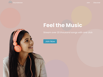 Music website branding design illustration logo ui