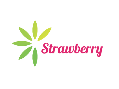 Strawberry Logo corporate logo strawberry