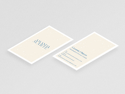 Amanda Marie Ceramics Business Card brand design branding business cards ceramics graphic design layout typography