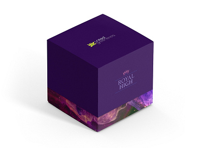 Royal High Packaging Concept branding cannabis graphic design marijuana mockup packaging