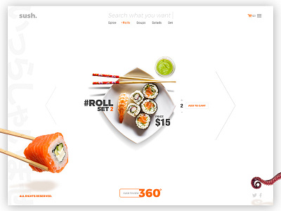 Sush. asian cook fish follow food fresh modern roll shop sushi ui unusual