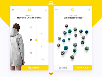 Somemoment App app application bluebarry brand design fashion minimal mobile shop style ui ux