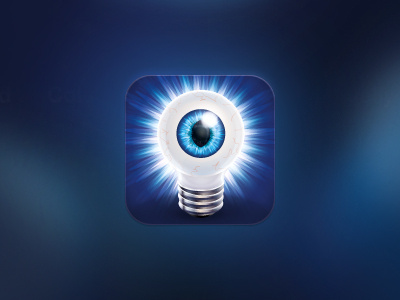 Eye Lamp eye icon ios iphone lamp light magic vector