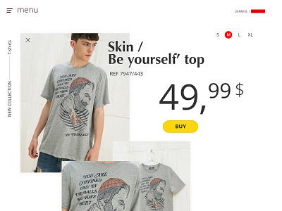 Bershka Inspiration bershka buy card pay shopping size skin t shirt ui ux