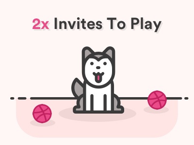 2 Dribbble Invites To Give Away