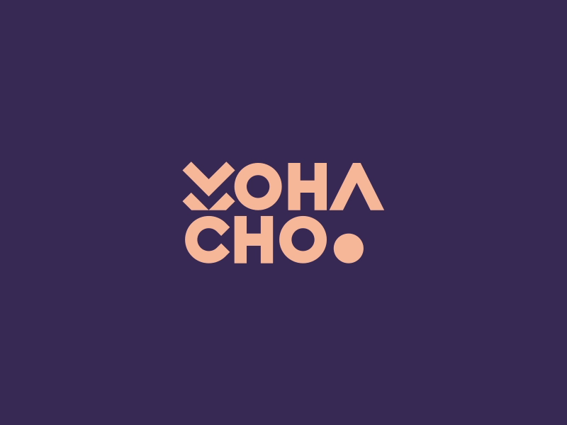 Mohacho Logo Animation aniamtion branding clean design flat icon logo minimal simple svg animation transition typography vector web