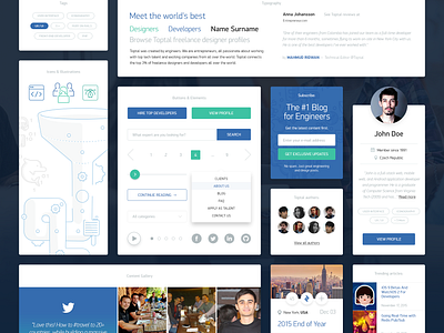 UI Kit by Matej Toman for Toptal Designers on Dribbble