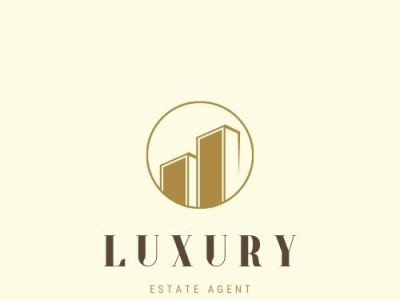Luxury Real Estate Logo Design home