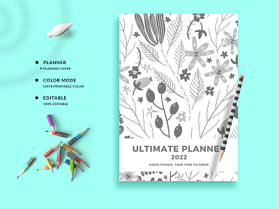 Planner Cover Template