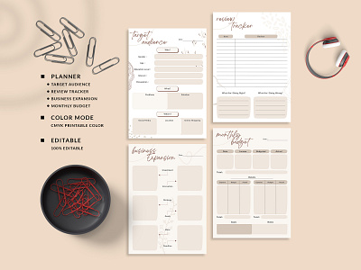 Ultimate Planner Bundle animation business planner clean daily design dribbblers editable graphic design happy planner minimal motion graphics