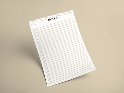 Notes Template notes