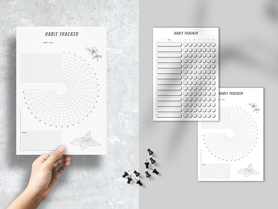 Minimal Habit Tracker Template tracker