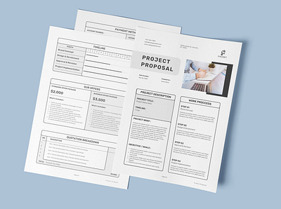 Project Proposal Template freelancer proposal word