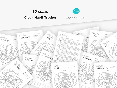 Habit Tracker Bundle Pack new design