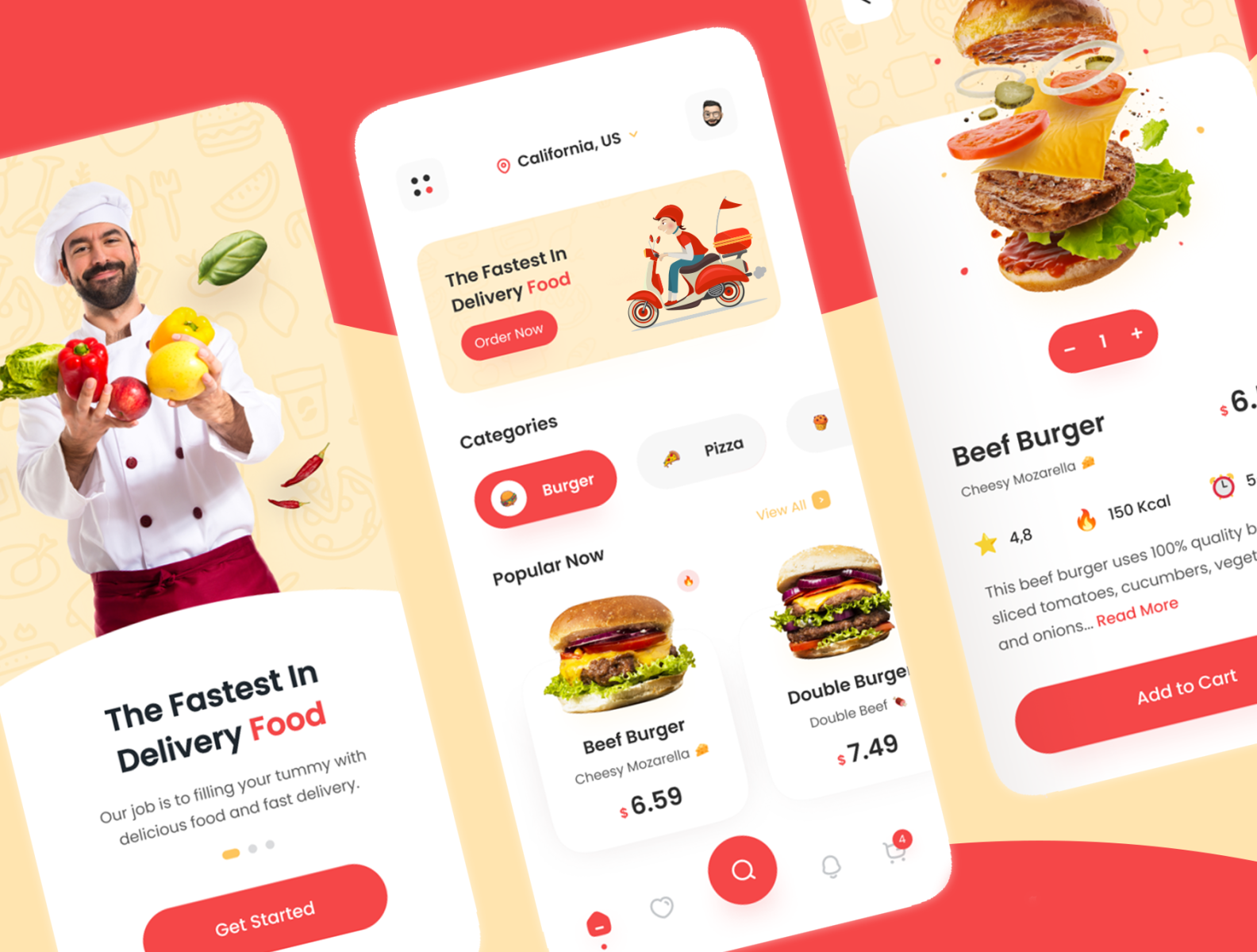 Food App by Secure Infotech on Dribbble