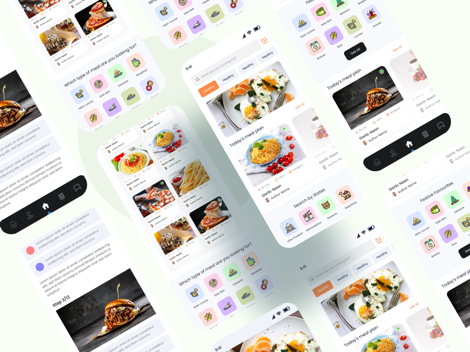 Food App by Secure Infotech on Dribbble