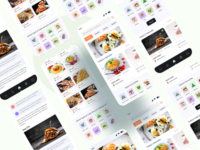Food App app app ui banner branding design figma graphic design illustration illustrator logo photoshop portfolio ui ux vector web ui xd
