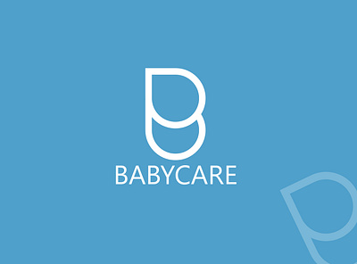 simple baby logo app branding design icon illustration logo ui ux vector
