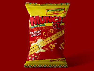Classic Delight Munch iT branding design food illustration product design