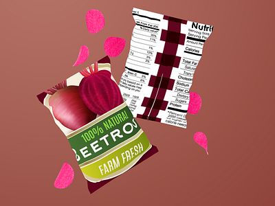 Beetroot Farm Fresh branding design food illustration product design