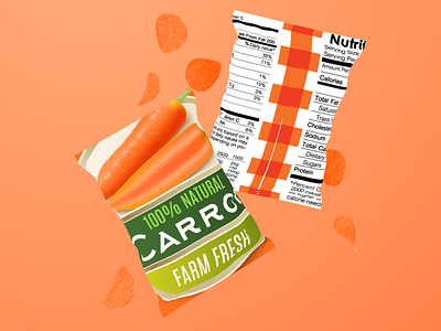 Carrot Farm Fresh branding design food illustration product design
