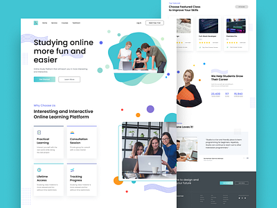 STUDIAWITHME - Education Web | Landing Page