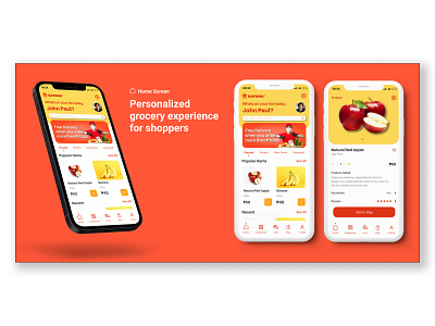 Grocery Mobile App Design (3/6)