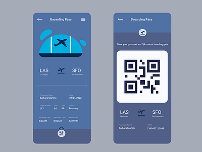 Boarding Pass app boarding pass branding challenge color daily ui daily ui 24 design fonts graphic design icon illustration logo product design scan qr typography ui ux ux design
