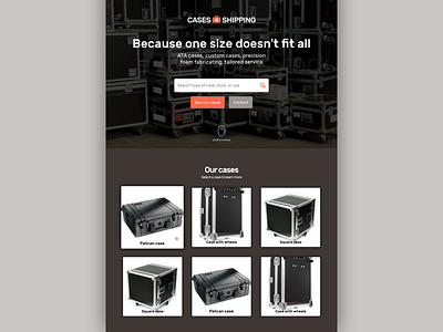 Cases4shipping - website (WIP)