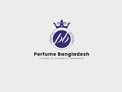 Logo for luxury perfume company brand identity branding design graphic design illustration instagram post logo luxury logo perfume logo typography ui ux vector