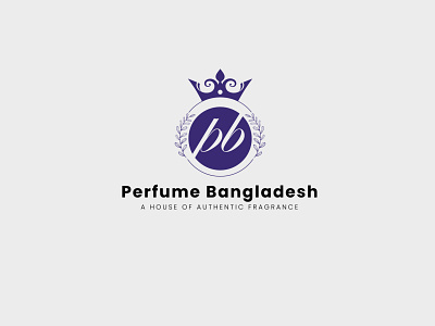 Logo for luxury perfume company