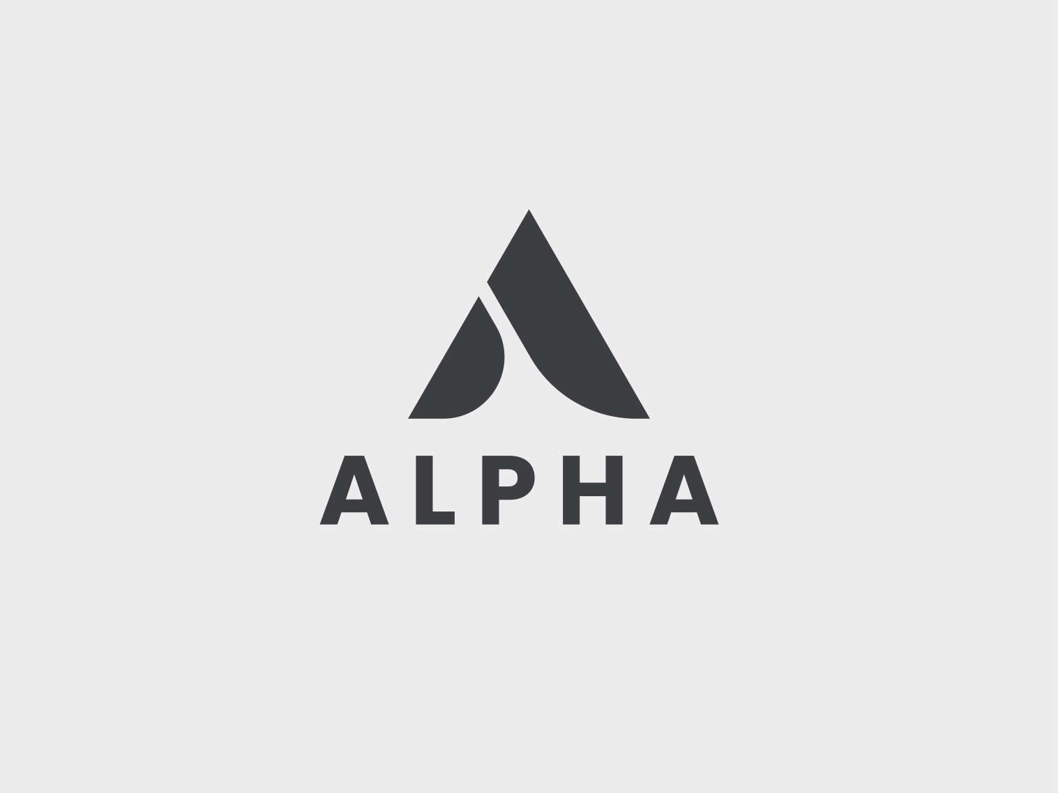 Alpha logo by Shajada Irfan on Dribbble