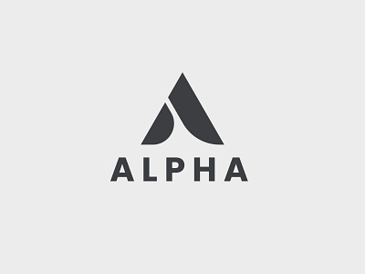 Alpha logo a logo brand identity branding company design graphic design illustration instagram post logo logo branding marketing typography ui ux vector