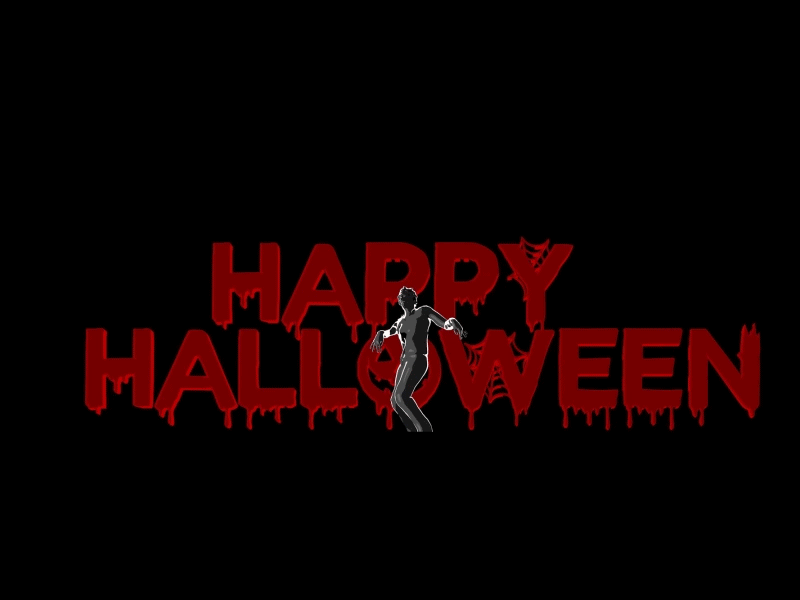 Zombie Dancing after effects animation cinema 4d dancing halloween illustration mixamo motion graphics spooky thriller