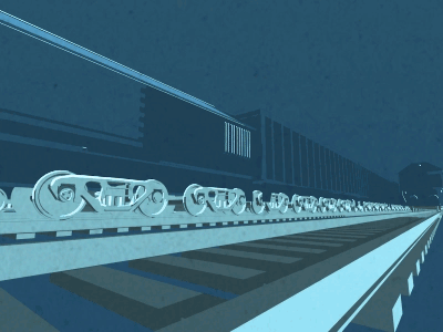 Trains after effects cinema 4d