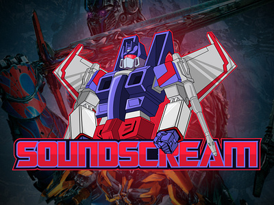 Soundwave X Starscream character design graphic design illustraion logo logo design soundwave starscream transformer