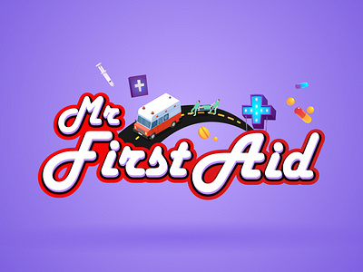 Mr First Aid Logo Design first aid first aid logo logo design medical medical logo minimal logo