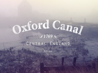 Oxford Canal brand canal