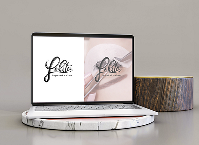 LOLITA lepotni salon branding brandstylist design graphic design illustration logo logotype ui vector